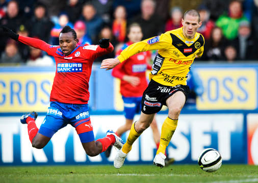 May Mahlangu, Helsingborg och Jon Jönsson, Elfsborg