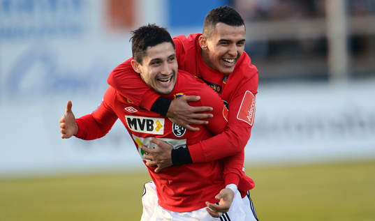 Pablo Pinones Arce, Nabil Bahoui, Brommapojkarna jubel