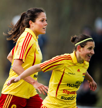 Madelaine Edlund och Veronica Boquete, Tyresö