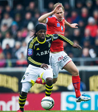 0-1 Martin Mutumba, AIK