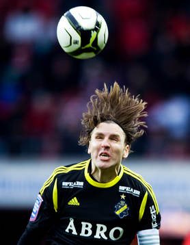 Nils-Eric Johansson, AIK. Nick