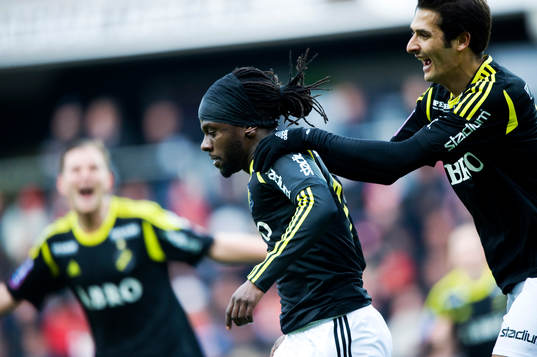 0-1 Martin Mutumba, AIK, grattas av Celso Borges