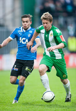Kristinn Steinthórsson, Halmstad och Mikael Rynell,