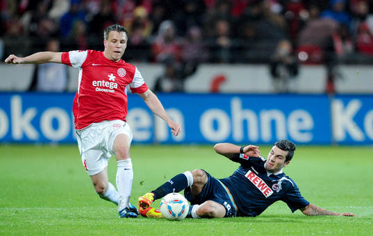 Bläddra bland fler bilder av Fotboll, Bundesliga, Tysk liga,  FSV Mainz - FC Köln
