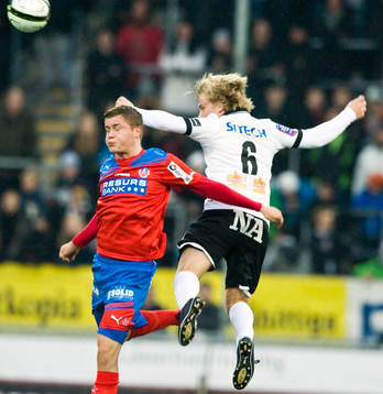 Aldred Finnbogason, Helsingborg och Emil Berger, Örebro