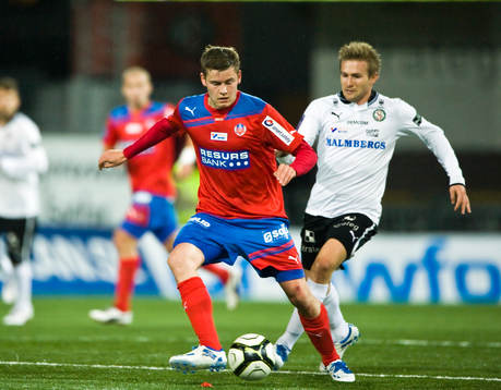 Aldred Finnbogason, Helsingborg och Daniel Bamberg, Örebro
