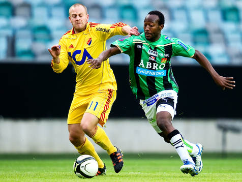 Daniel Sjölund, Djurgården, Reuben Ayarna, GAIS