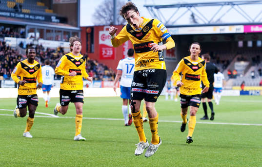 Lasse Nilsson, Elfsborg, jubel, 1-0