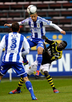 Tobias Sana, Göteborg och Lalawélé Kayongo-Mutumba, AIK