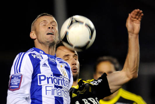 Hjalmar Jonsson, Göteborg och Alexander Milosevic, AIK