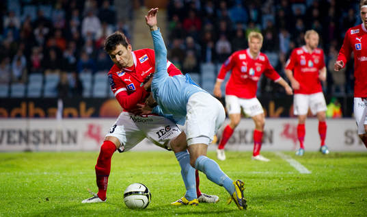 Emin Nouri, Kalmar tar tag i Jimmy Durmaz, Malmö FF