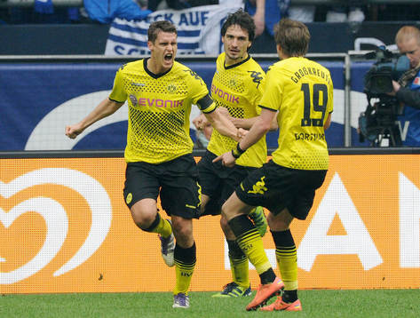 Sebastian Kehl, Mats Hummels, Kevin Grosskreutz, Dortmund,