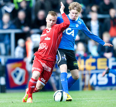 Johan Blomberg, Halmstad, och Christoffer Brandeborn,