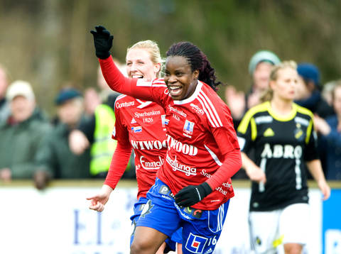 Danesha Adams, Vittsjö, jubel