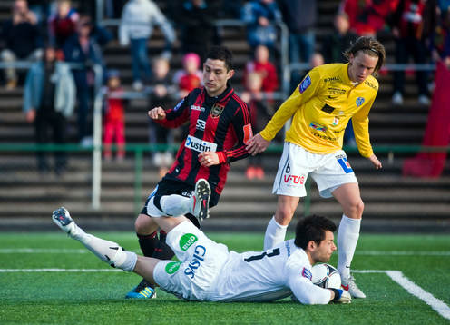 Pablo Pinones Arce, Brommapojkarna, Stojan Lukic, målvakt