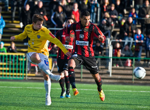 Daniel Johansson, Falkenberg och Nabil Bahoui,