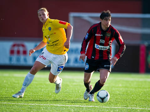 Marcus Översjö, Falkenberg och Gabriel Petrovic,