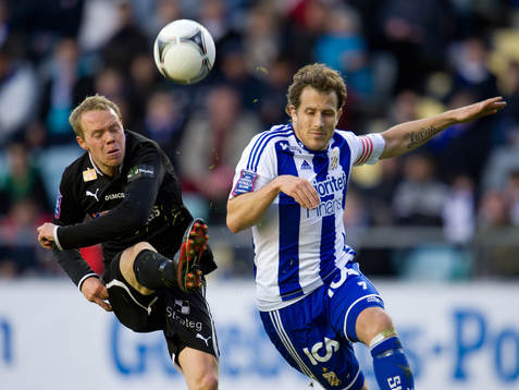 Patrik Haginge, Örebro. Tobias Hysén, IFK Göteborg