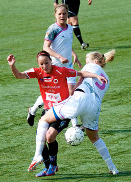 Bläddra bland fler bilder av Fotboll, Damallsvenskan, LDB Malmö - Kristianstad