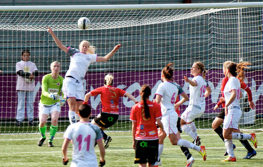 Amanda Ilestedt, Malmö gör 2-1