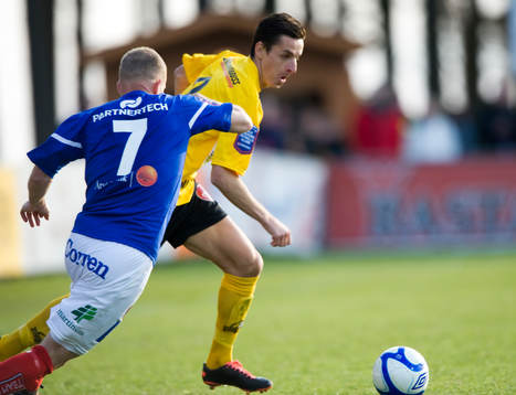 Haris Radetinac, Mjällby, och Kristian Bergström,