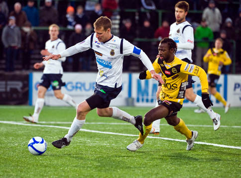 Daniel Bernhardsson, Gefle och Amadou Jawo, Elfsborg