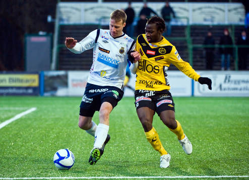 Daniel Bernhardsson, Gefle och Amadou Jawo, Elfsborg