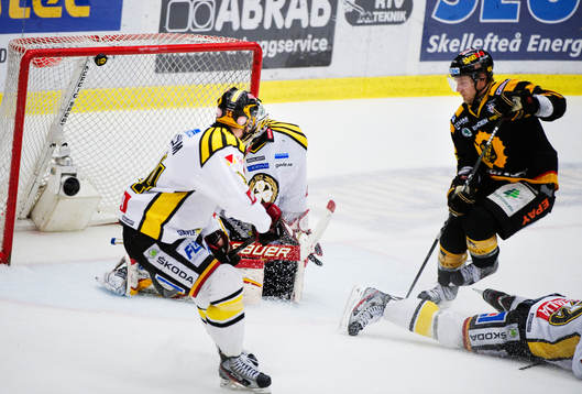 Oscar Möller, Skellefteå, prickar ribban