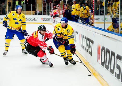 Benjamin Plüss, Schweiz, och Niklas Olausson, Sverige