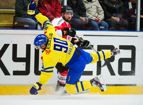Johan Harju, Sverige, faller i en närkamp med Goran