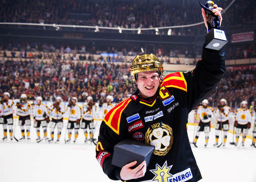 Jakob Silfverberg, Brynäs, utsågs till matchens lirare.