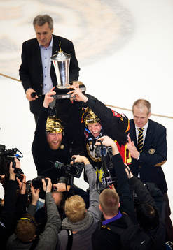 Brynäs, Svenska Mästare 2012, SM-guld, guld, jubel,