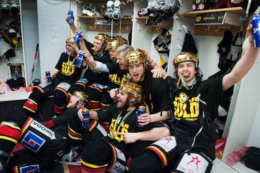 Brynäs, Svenska Mästare 2012, SM-guld, guld, jubel,