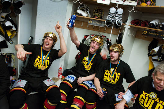 Brynäs, Svenska Mästare 2012, SM-guld, guld, jubel,