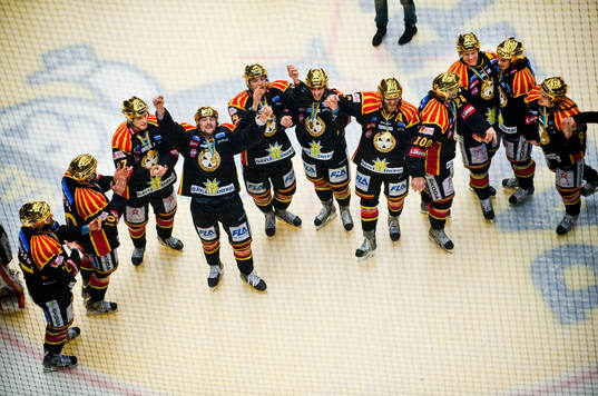Brynäs, Svenska Mästare 2012, SM-guld, guld, jubel,