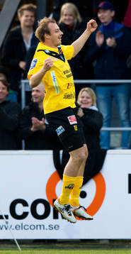 1-0, Pär Ericsson, Mjällby, jubel
