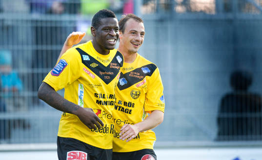 3-0, Dominique Kivuvu, Mjällby, jubel
