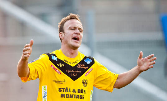 2-0, Marcus Ekenberg, Mjällby, jubel