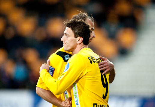 Pär Ericsson och Erton Fejzullahu, Mjällby