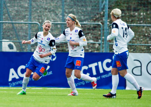 Sanna Talonen och Elin Magnusson, Örebro, jubel