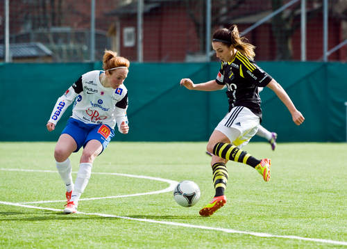 Marina Peterson Engström, Örebro och Clara Markstedt, AIK