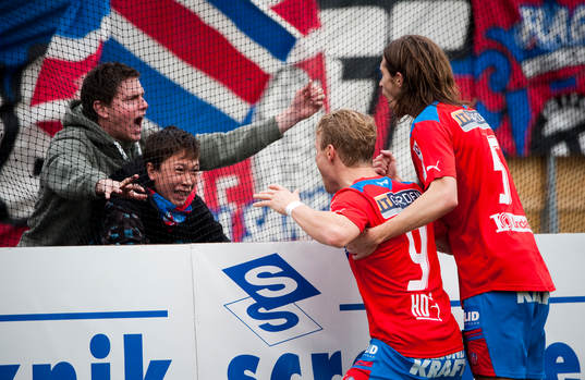 Erik Sundin och Daniel Nordmark, Helsingborg jubel