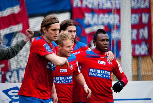 Jubel i Helsingborg