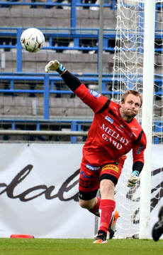 Fredrik Persson, målvakt, utkast