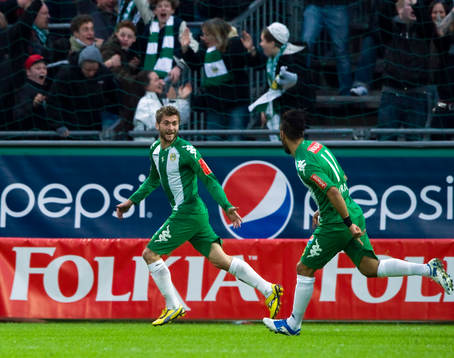 Christophe Lallet, Hammarby, jubel