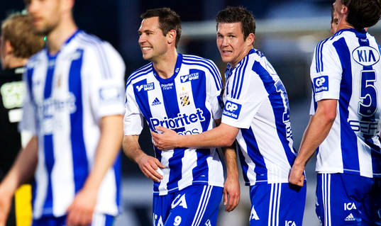 Stefan Selakovic, Hannes Stiller, IFK Göteborg, jubel