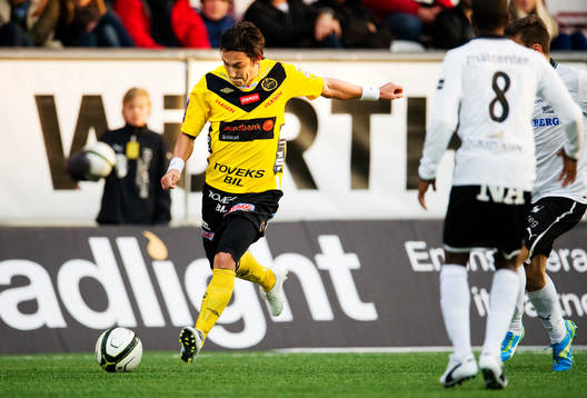 Stefan Ishizaki, Elfsborg, skjuter