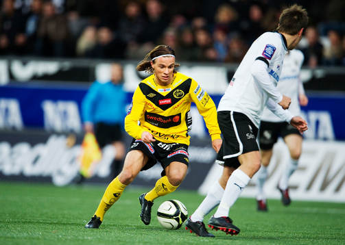 Niklas Hult, Elfsborg, dribblar