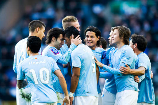1-0 Wilton Figuieredo, Malmö. Jubel
