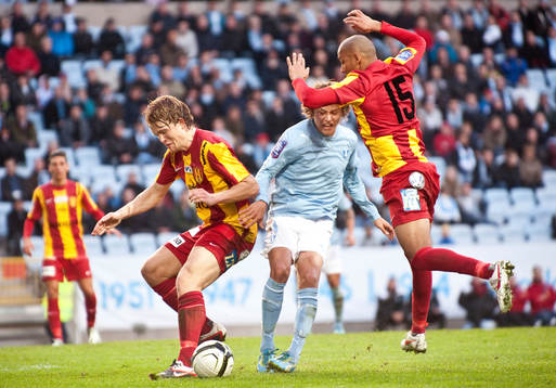 Simon Thern, Malmö mot Alessandro Silva Perreira och